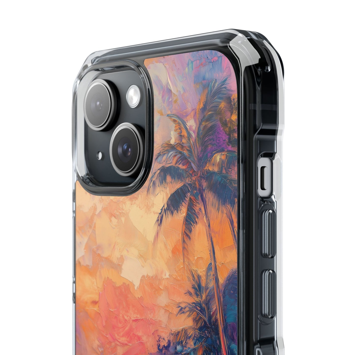 Tropical Paradise Palms Magnetic iPhone Case