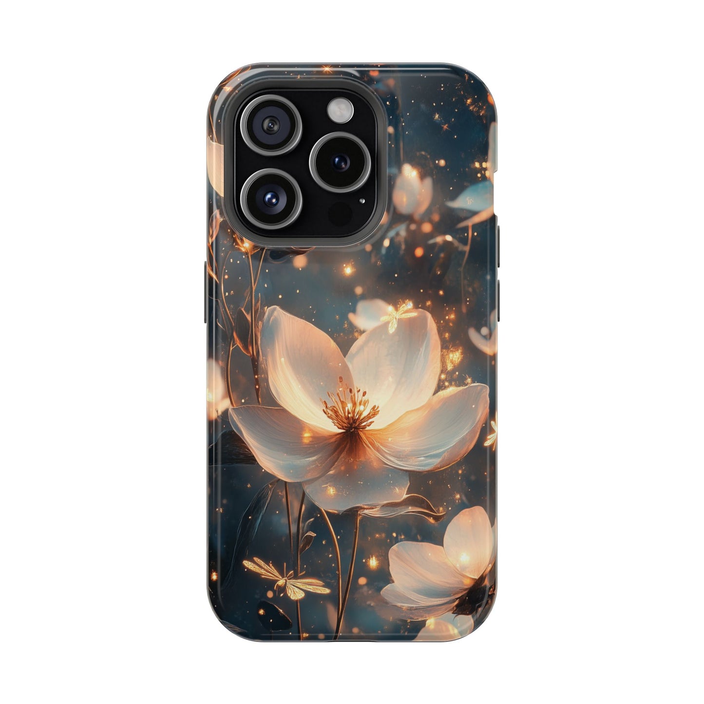 Botanical Floral Design Magnetic Tough iPhone Case