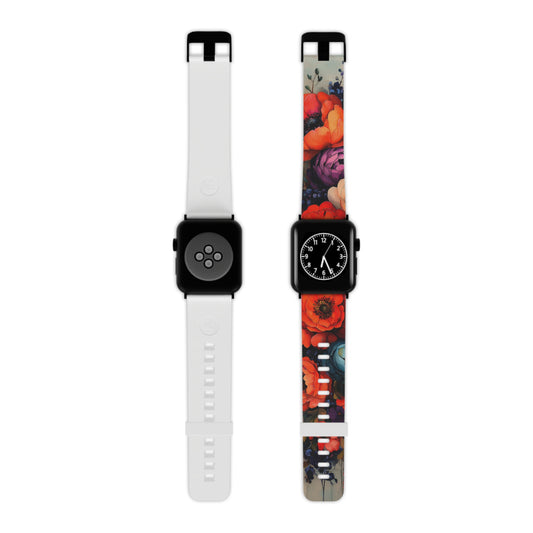 Floral Elegance Apple Watch Band