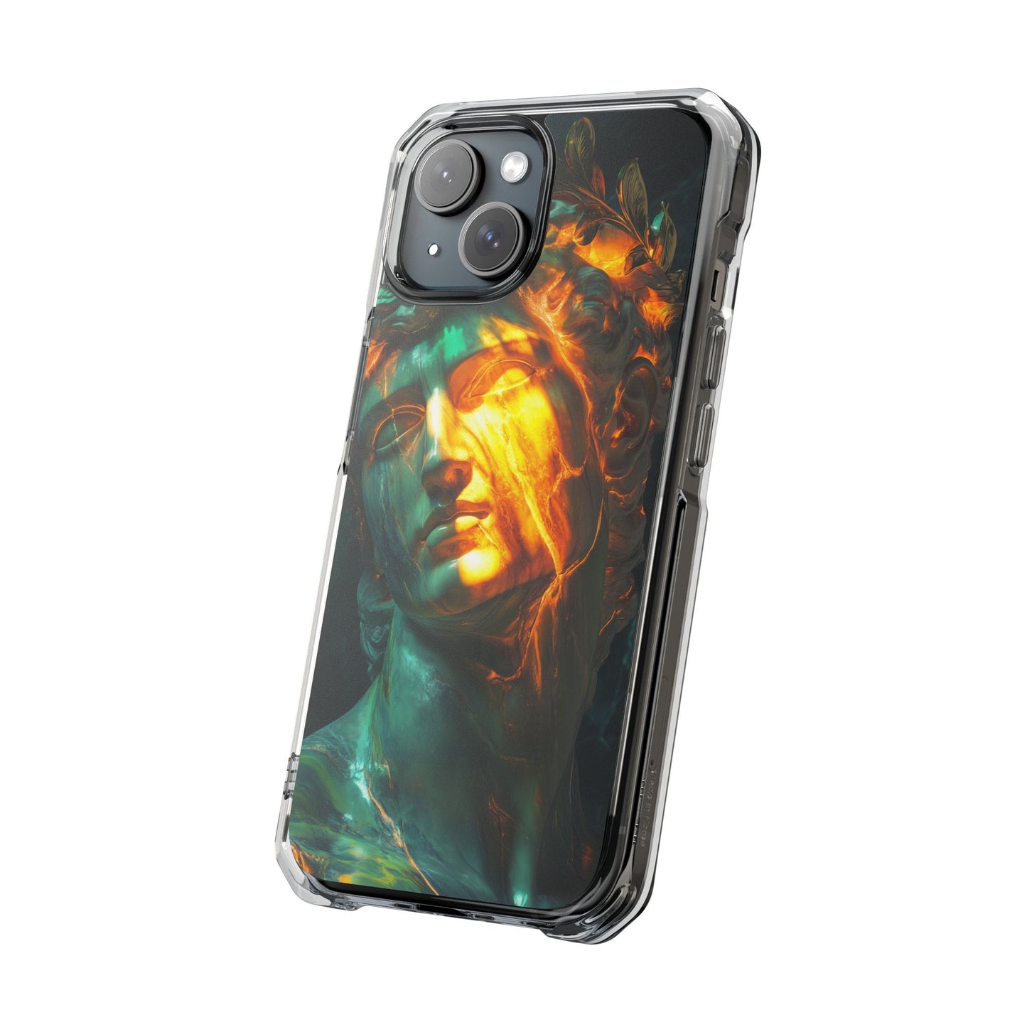 Davids Reflection Magnetic Clear Impact iPhone Case
