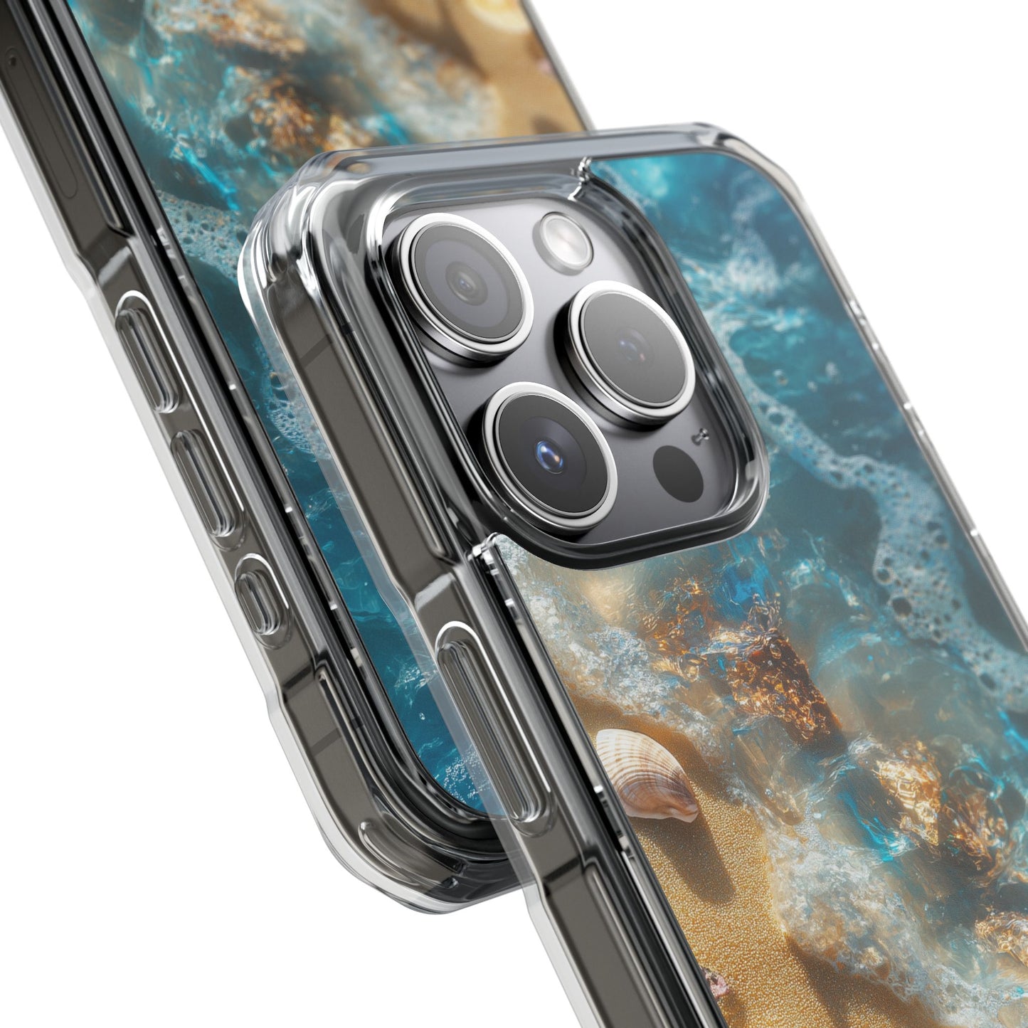 Iridescent Beach Waves Magnetic iPhone Case