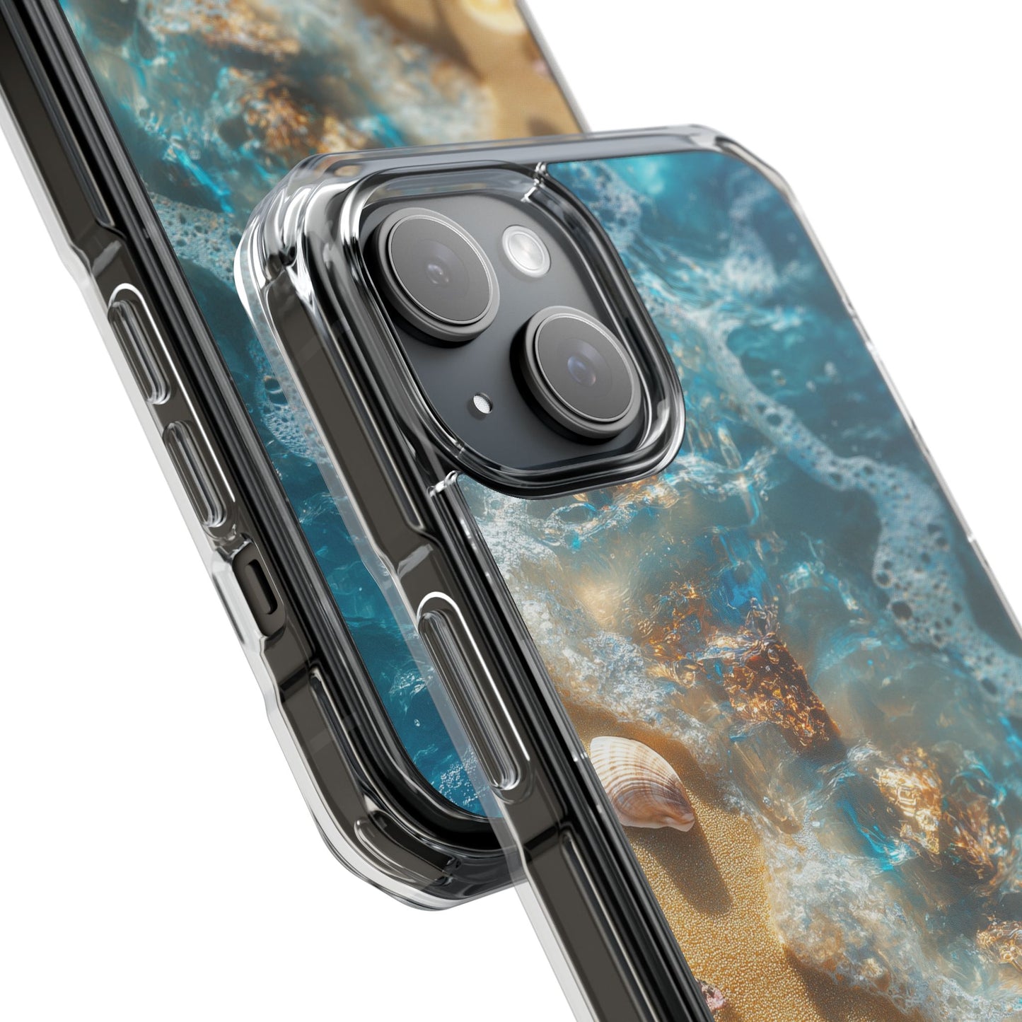 Iridescent Beach Waves Magnetic iPhone Case