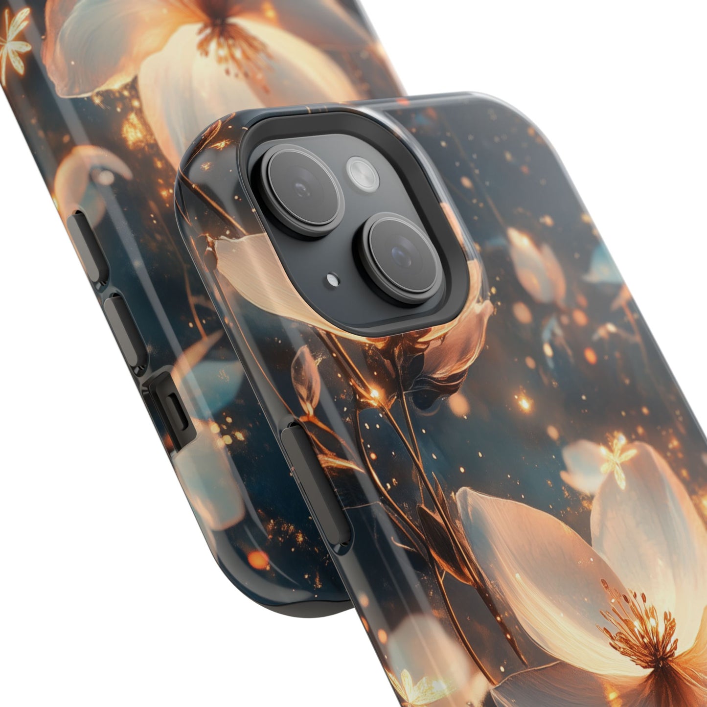 Botanical Floral Design Magnetic Tough iPhone Case