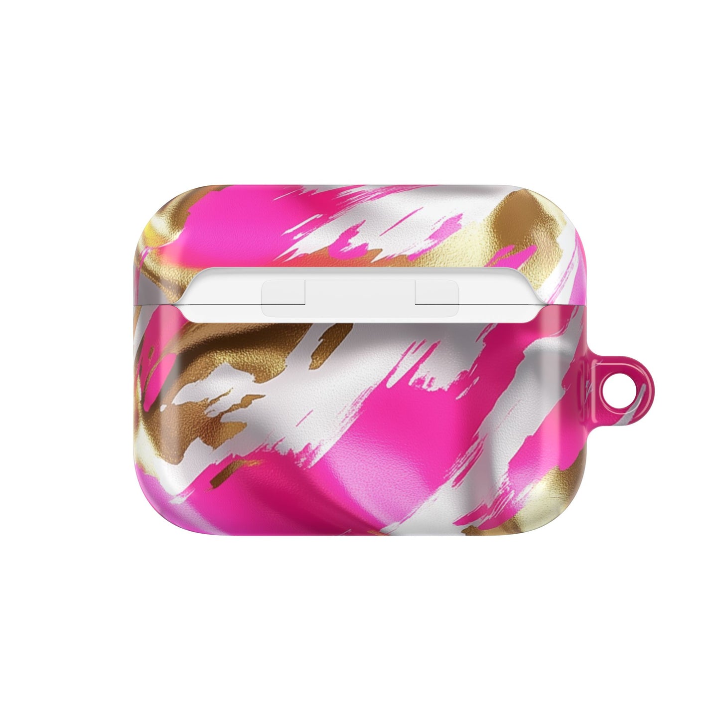 Chic Pink & Gold AirPod Case