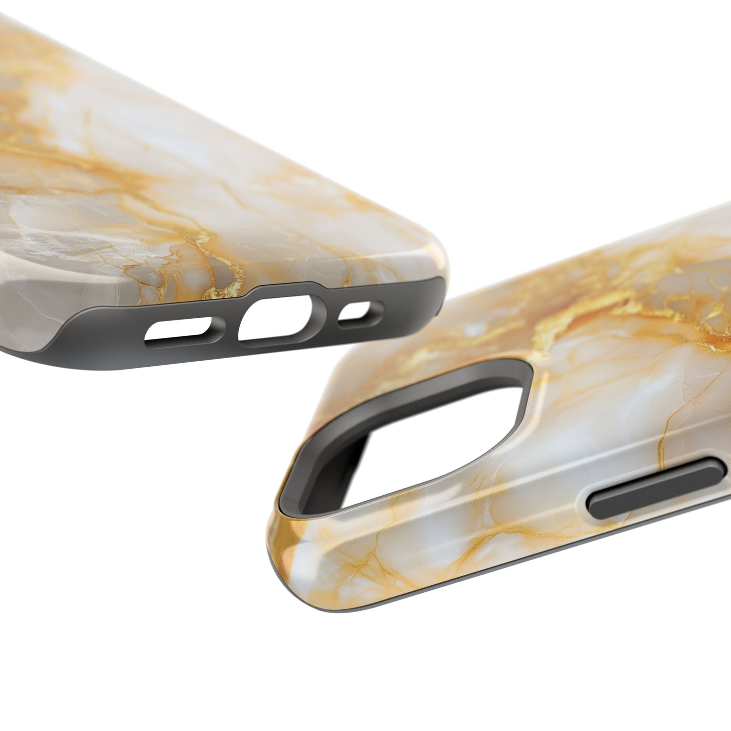 Ethereal Gold Marble Magnetic Tough iPhone Case