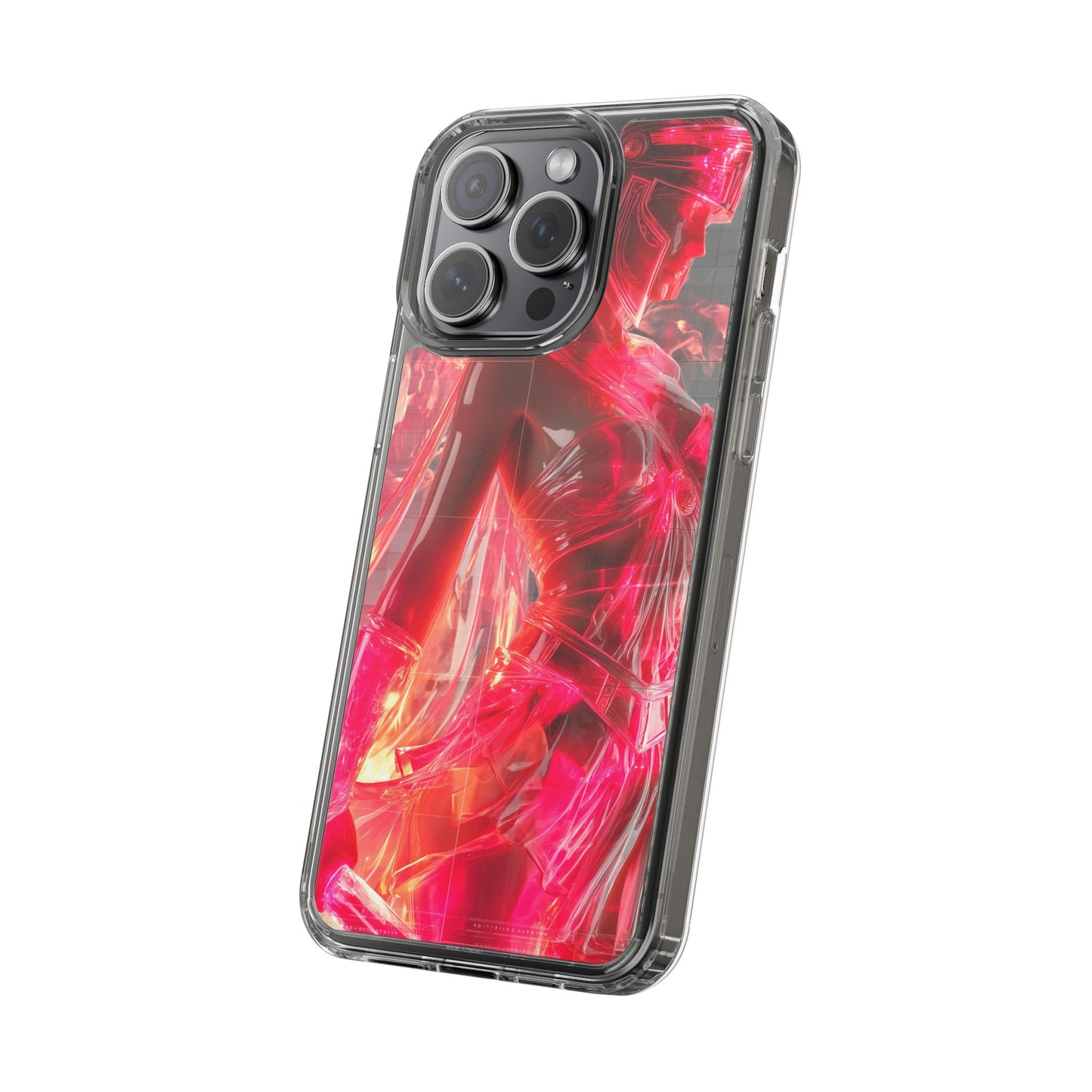 Athena Stryker Vibrant Clear iPhone Case – Stylish Protection with Graphic Print