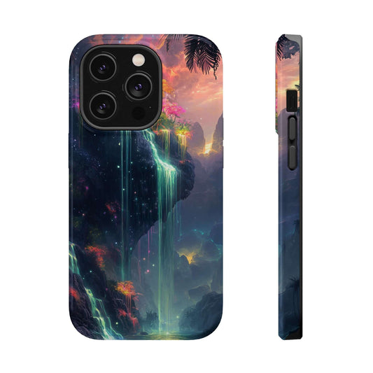 Glowing Island Dreamscape Magnetic Tough iPhone Case