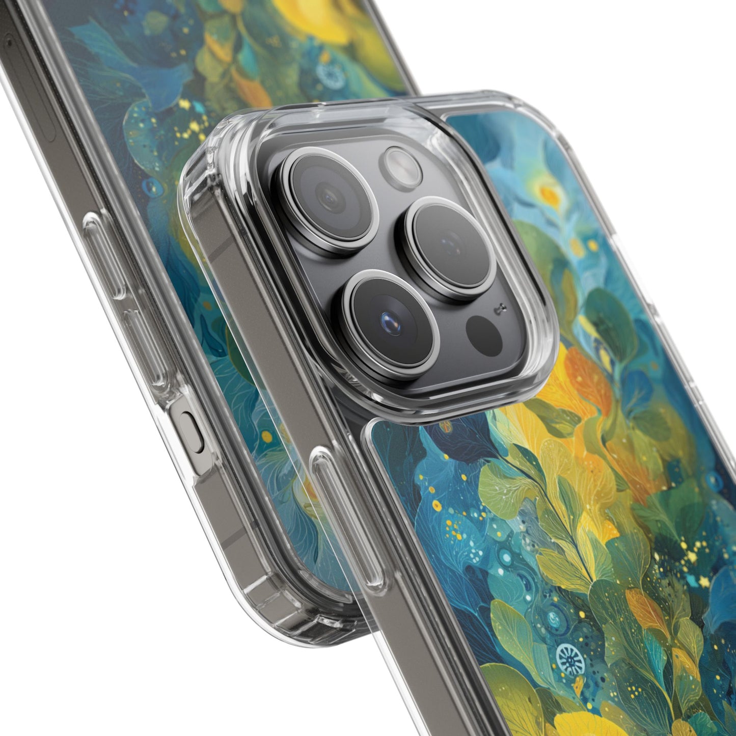 Artistic Reader Clear Phone Case - Design for Creative Souls