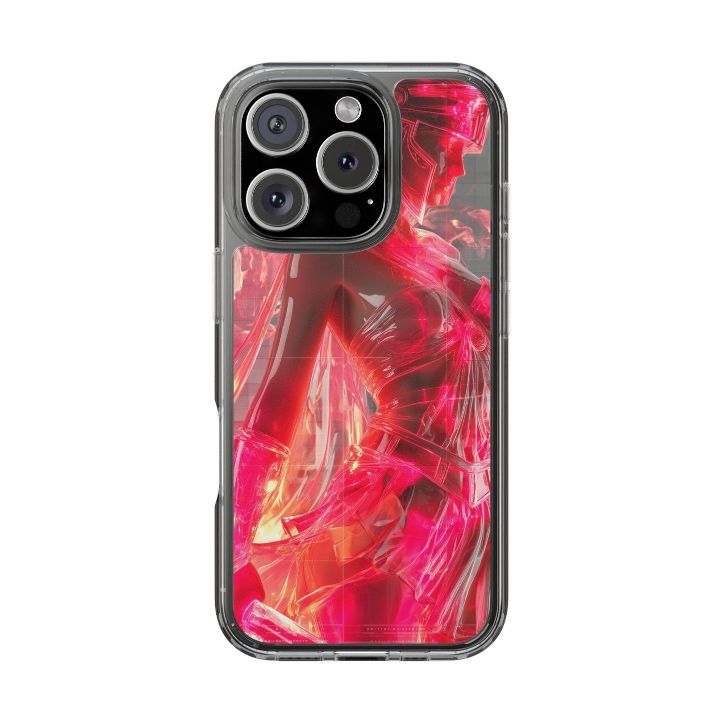 Athena Stryker Vibrant Clear iPhone Case – Stylish Protection with Graphic Print