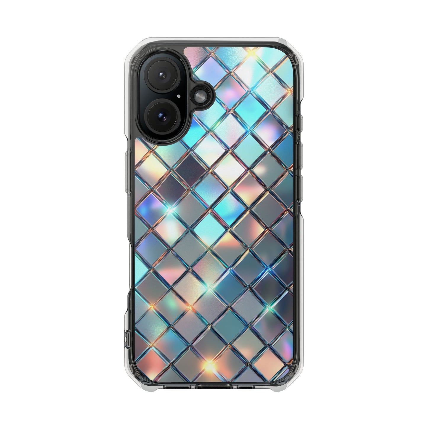 Holographic Diamond iPhone Case