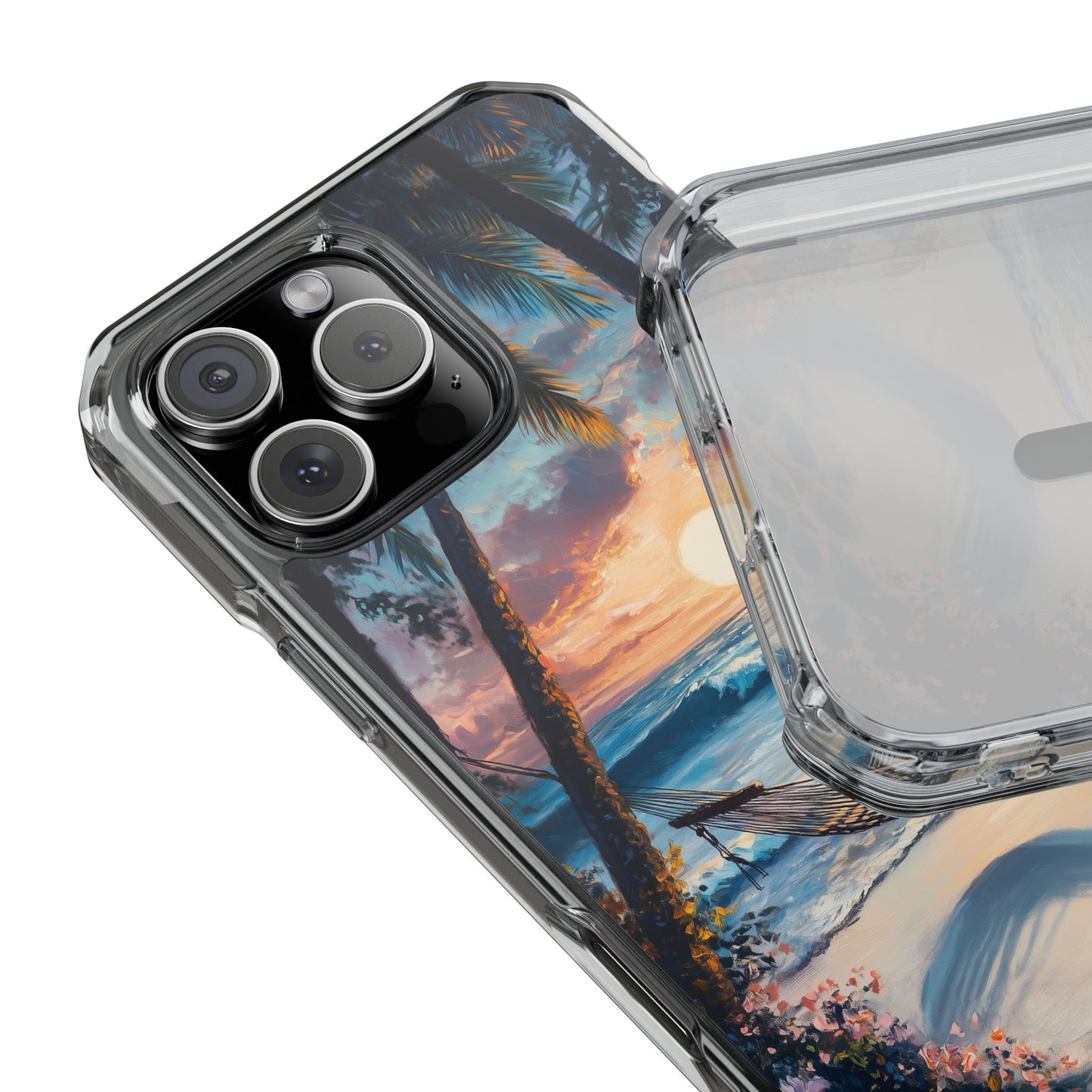 Tropical Hammock Escape iPhone Case