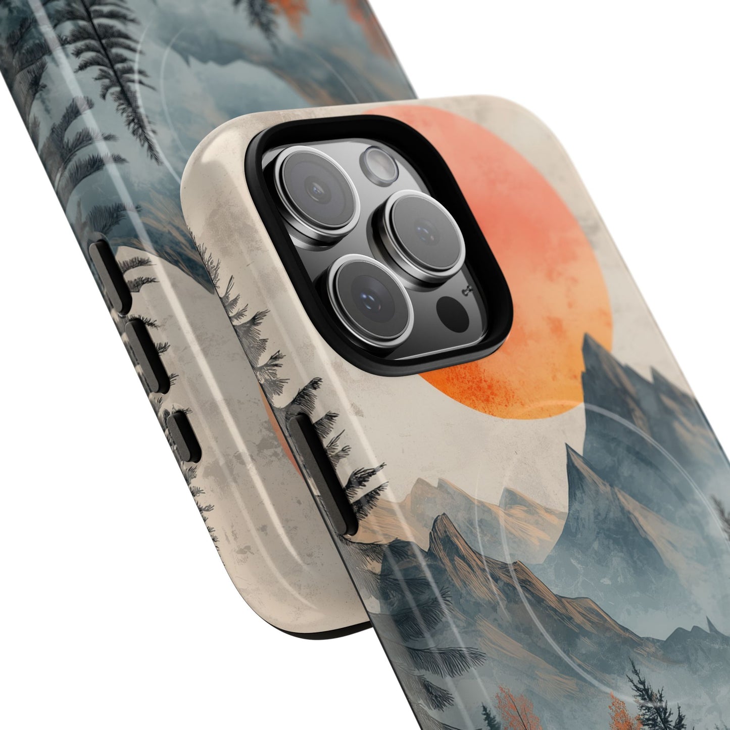 Scenic Tough Magnetic iPhone Case - Nature Inspired Design for Adventurers