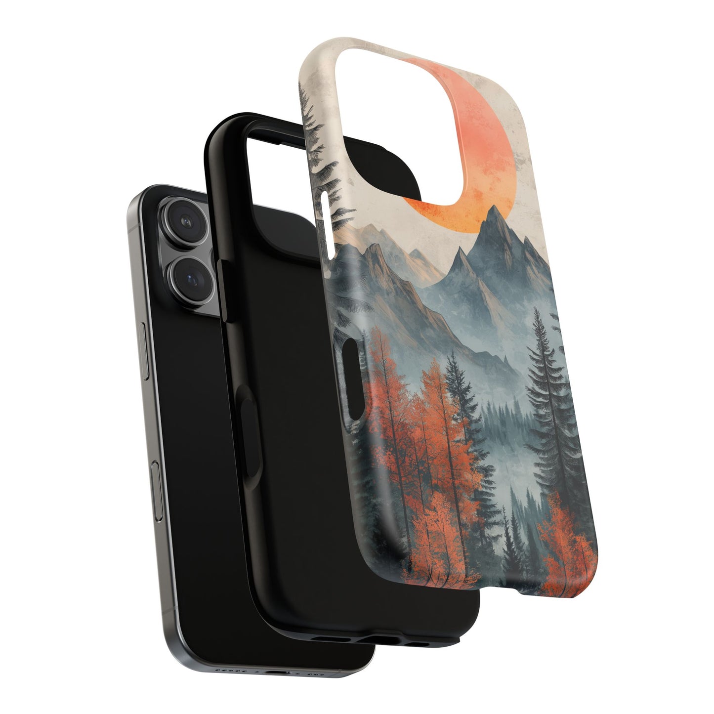 Scenic Tough Magnetic iPhone Case - Nature Inspired Design for Adventurers