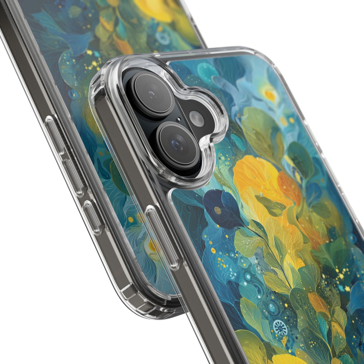 Artistic Reader Clear Phone Case - Design for Creative Souls