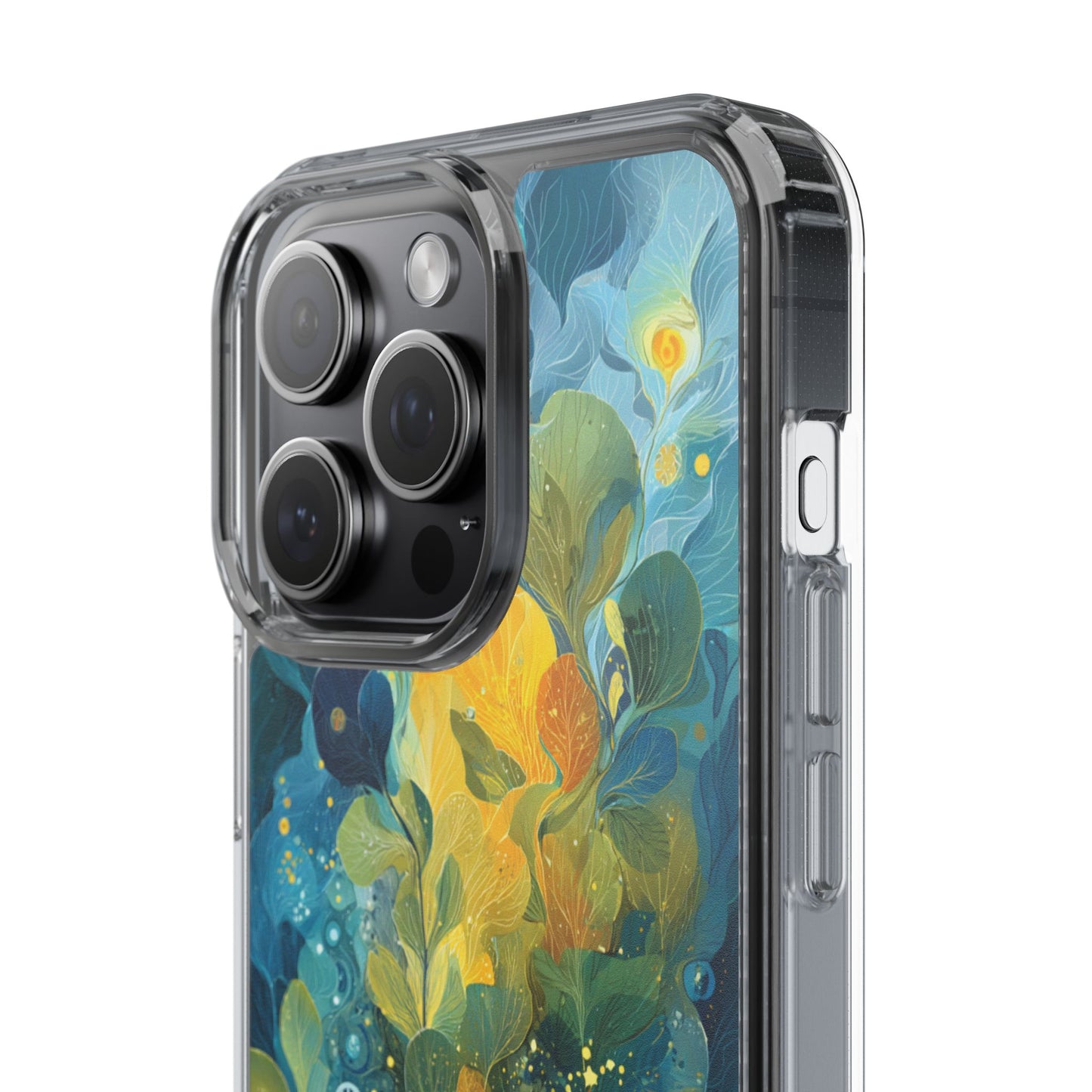 Artistic Reader Clear Phone Case - Design for Creative Souls