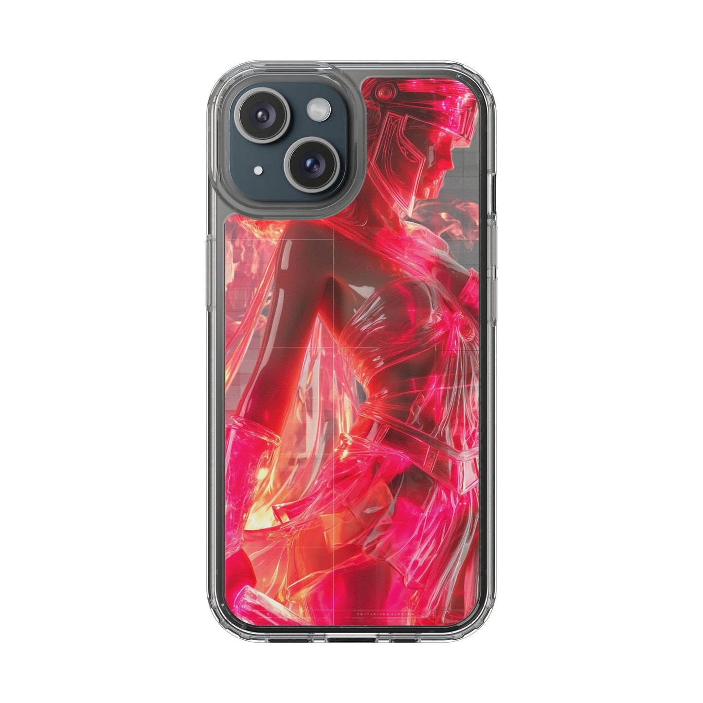 Athena Stryker Vibrant Clear iPhone Case – Stylish Protection with Graphic Print