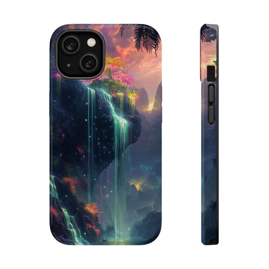 Glowing Island Dreamscape Magnetic Tough iPhone Case