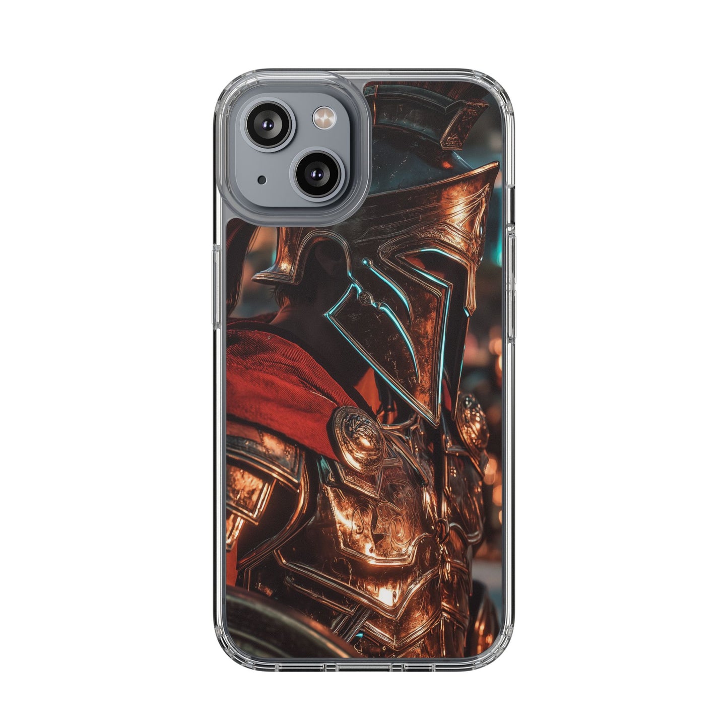 Forged Spartan Valor Phone Case – Premium Clear Protection with Bold Warrior Design