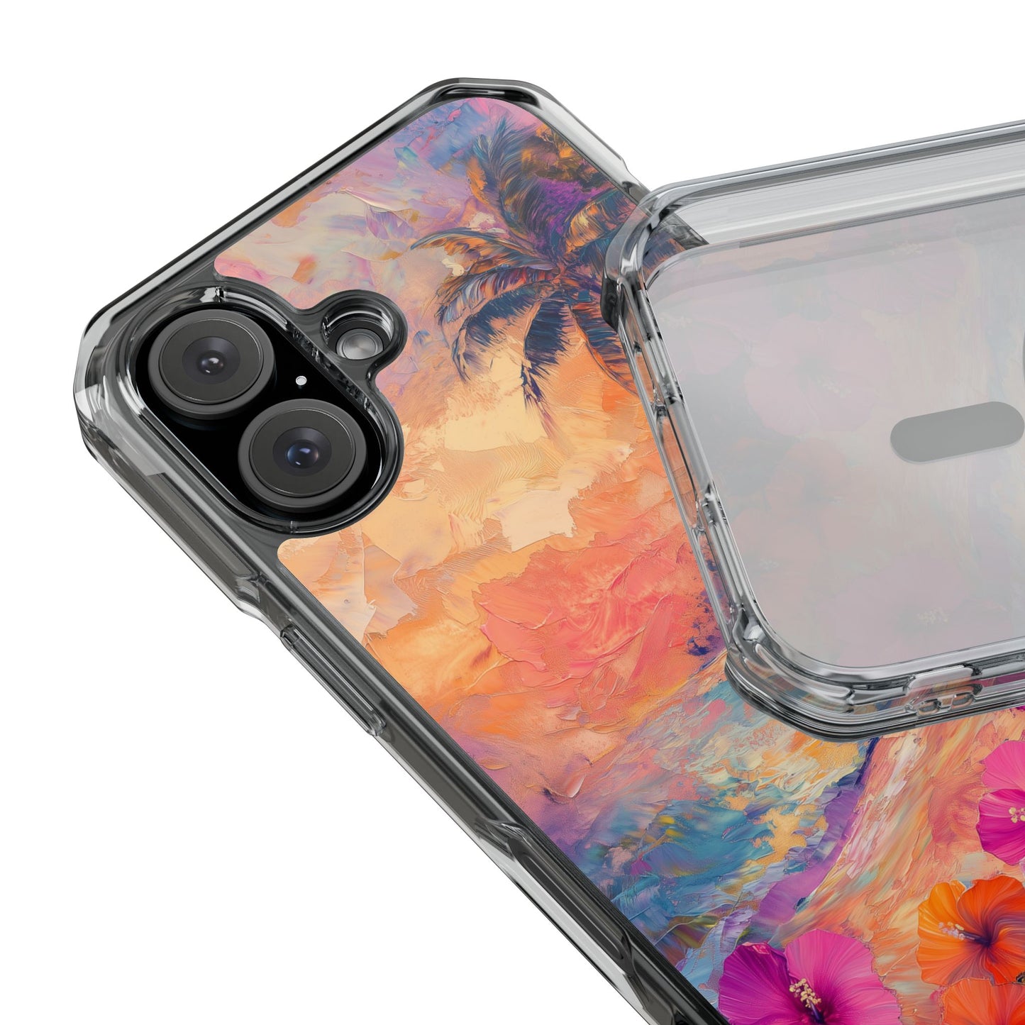 Tropical Paradise Palms Magnetic iPhone Case