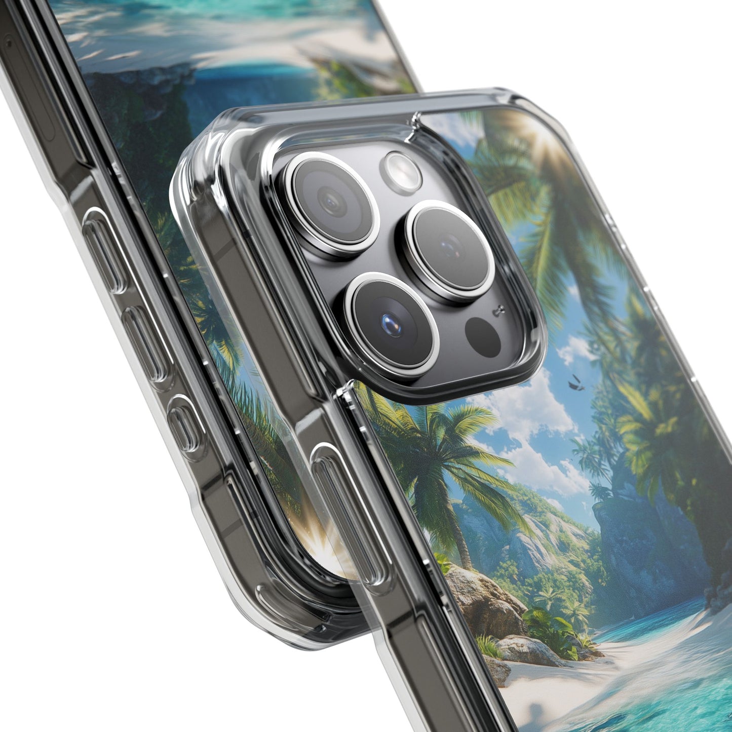 Tropical Oasis Magnetic iPhone Case