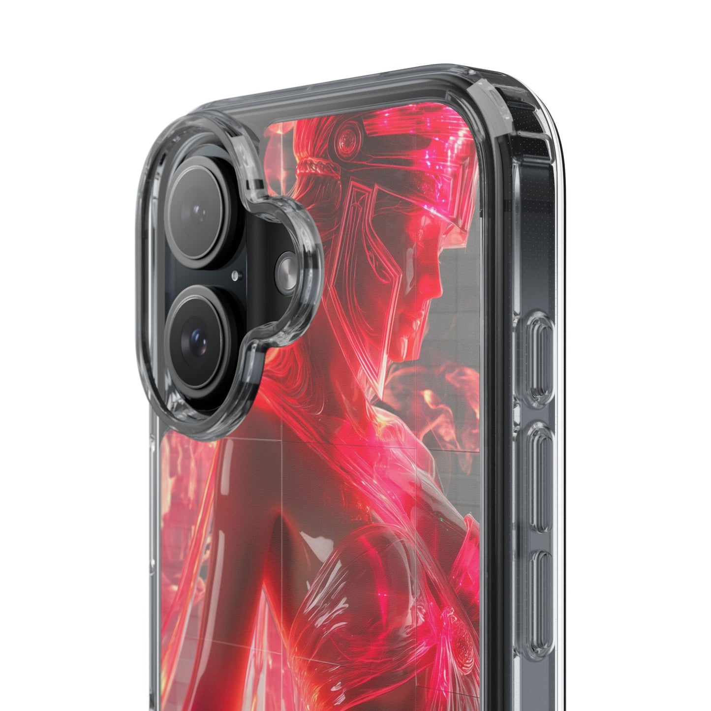 Athena Stryker Vibrant Clear iPhone Case – Stylish Protection with Graphic Print