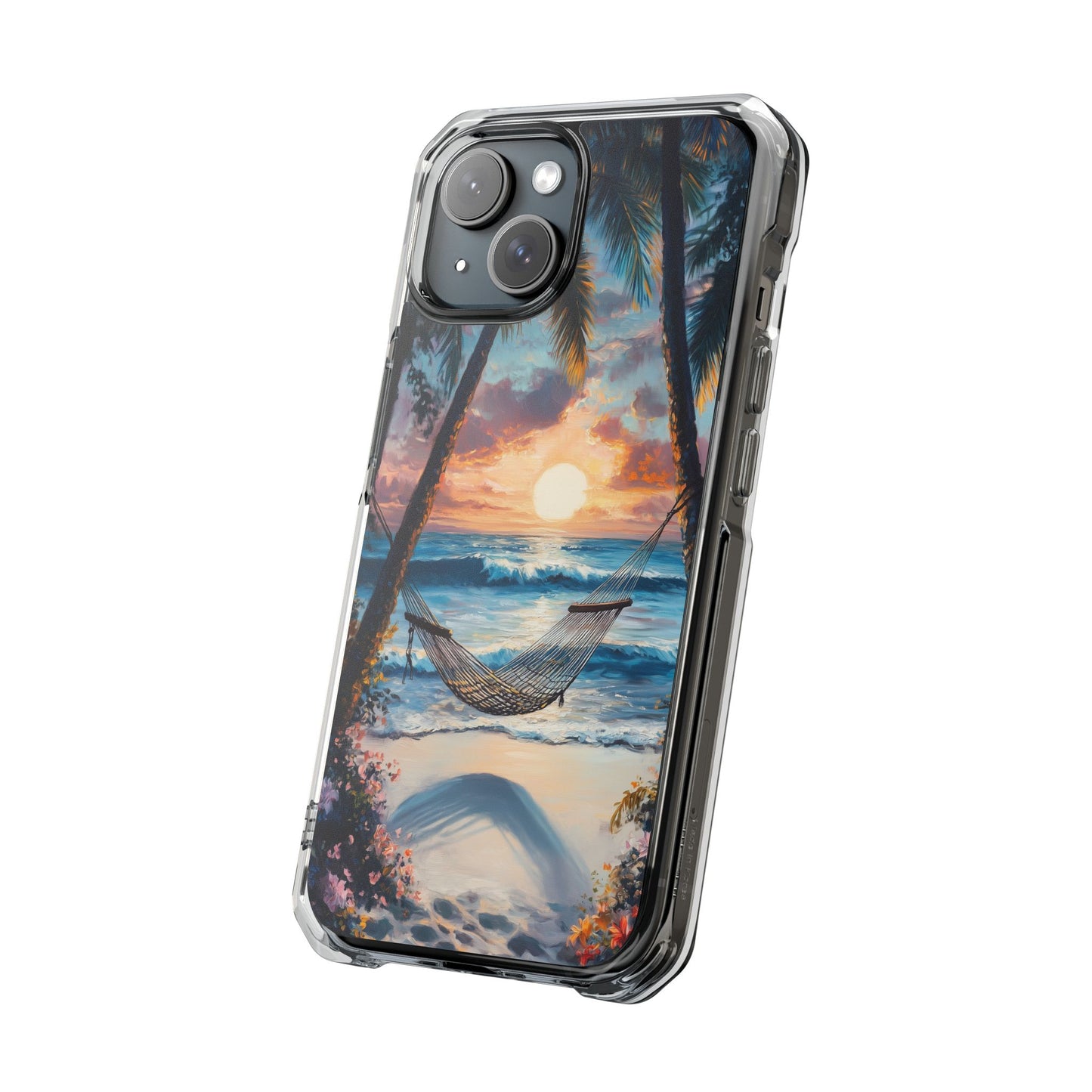 Tropical Hammock Escape iPhone Case