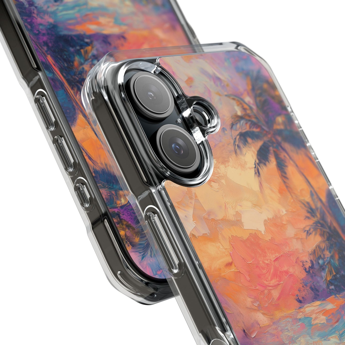 Tropical Paradise Palms Magnetic iPhone Case