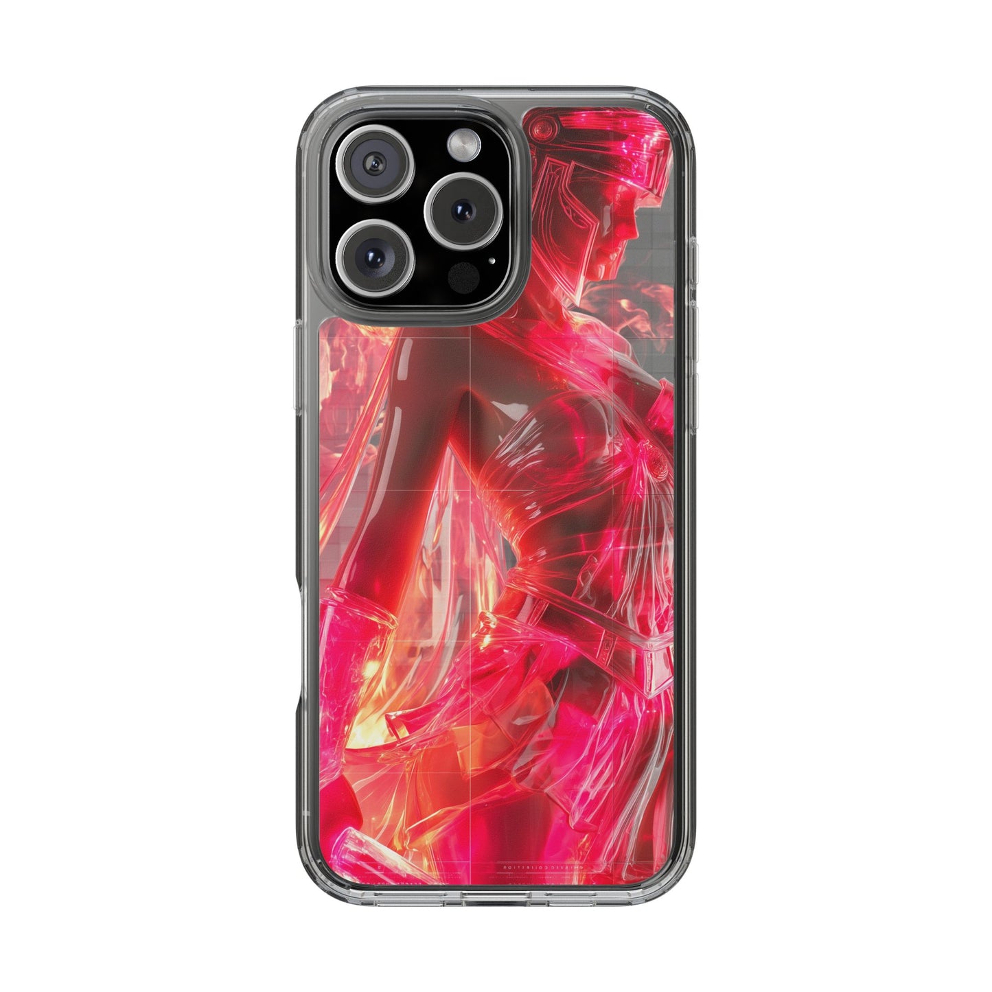 Athena Stryker Vibrant Clear iPhone Case – Stylish Protection with Graphic Print