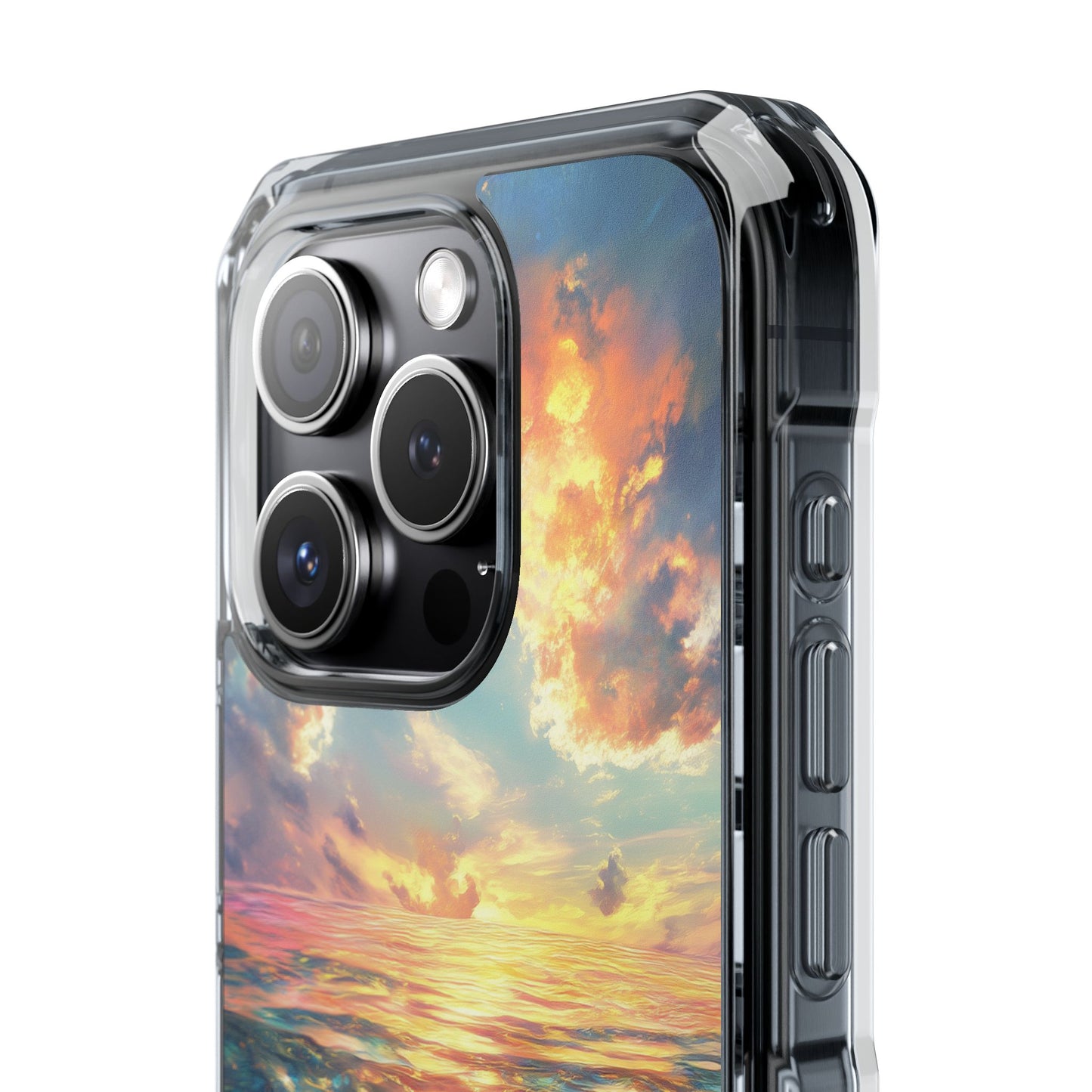 Shimmering Coral Reef Magnetic Clear Impact iPhone Case