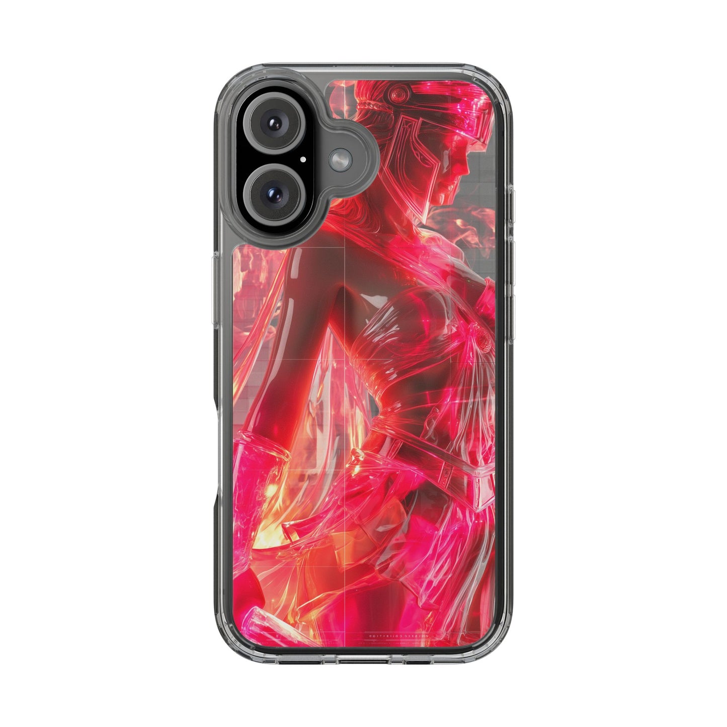 Athena Stryker Vibrant Clear iPhone Case – Stylish Protection with Graphic Print