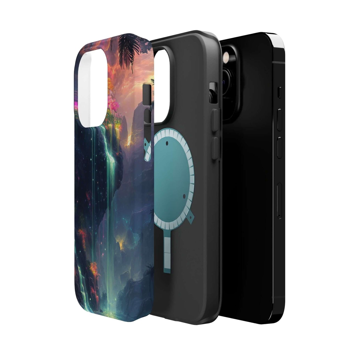 Glowing Island Dreamscape Magnetic Tough iPhone Case