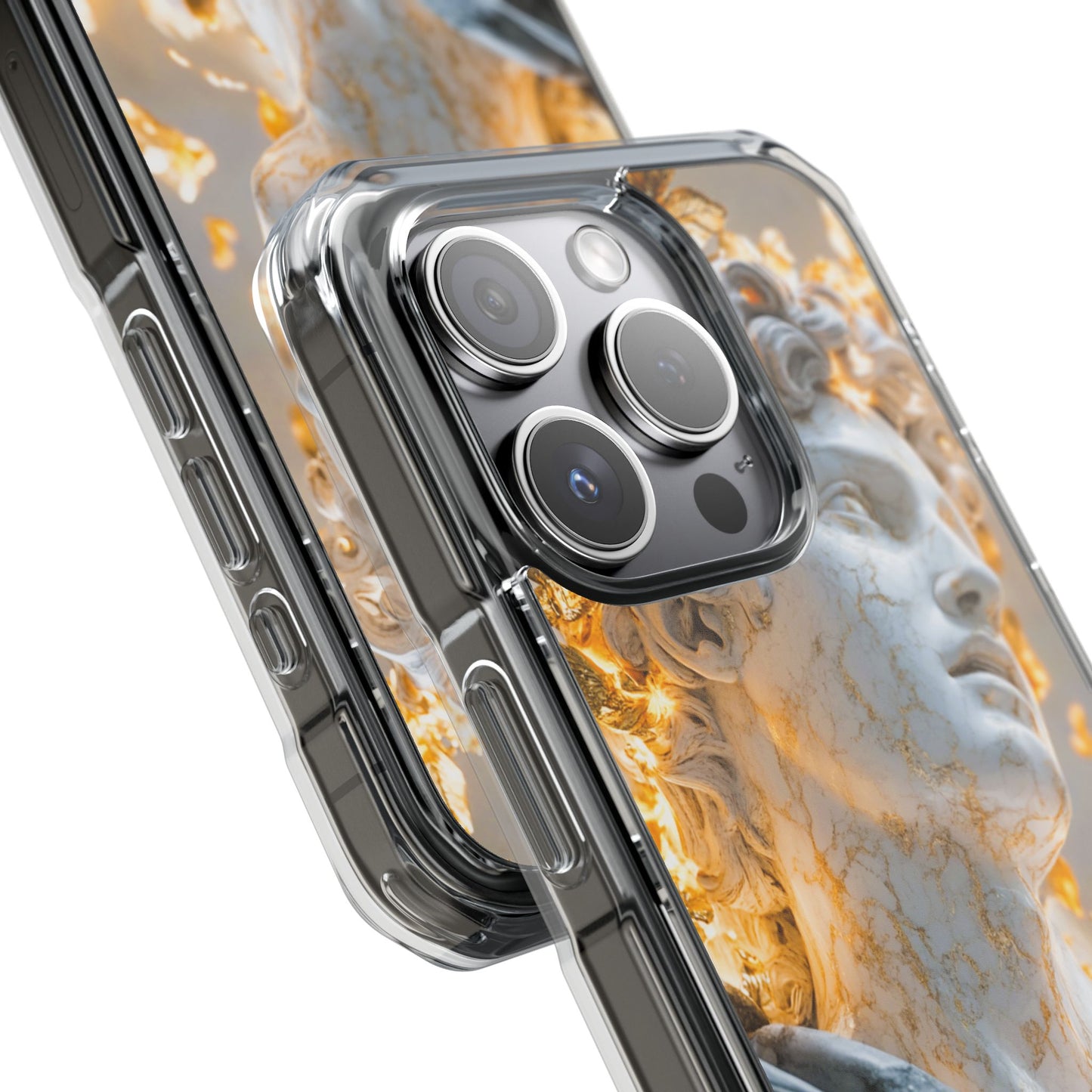 Apollo Striker's Blazing Harmony Magnetic Clear iPhone Case