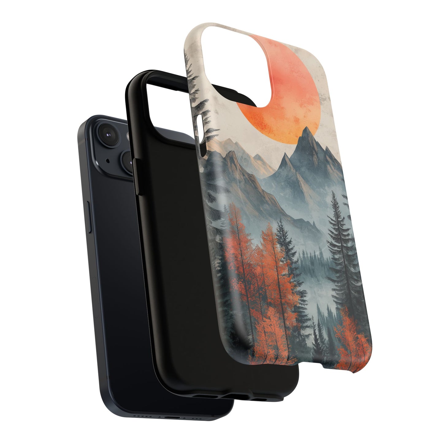 Scenic Tough Magnetic iPhone Case - Nature Inspired Design for Adventurers