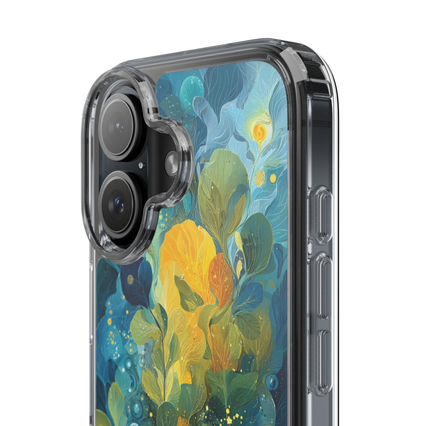 Artistic Reader Clear Phone Case - Design for Creative Souls
