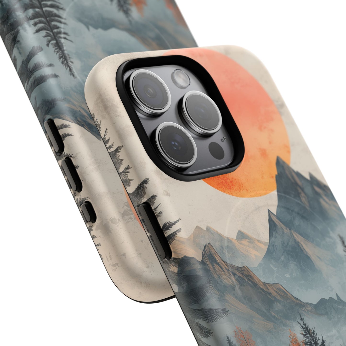 Scenic Tough Magnetic iPhone Case - Nature Inspired Design for Adventurers