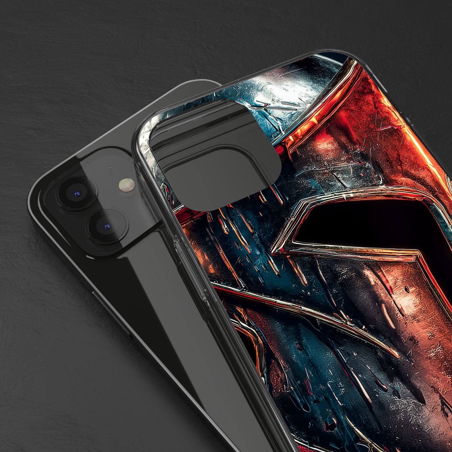 Battle Ready Clear Phone Case - Heroic Spartan Design
