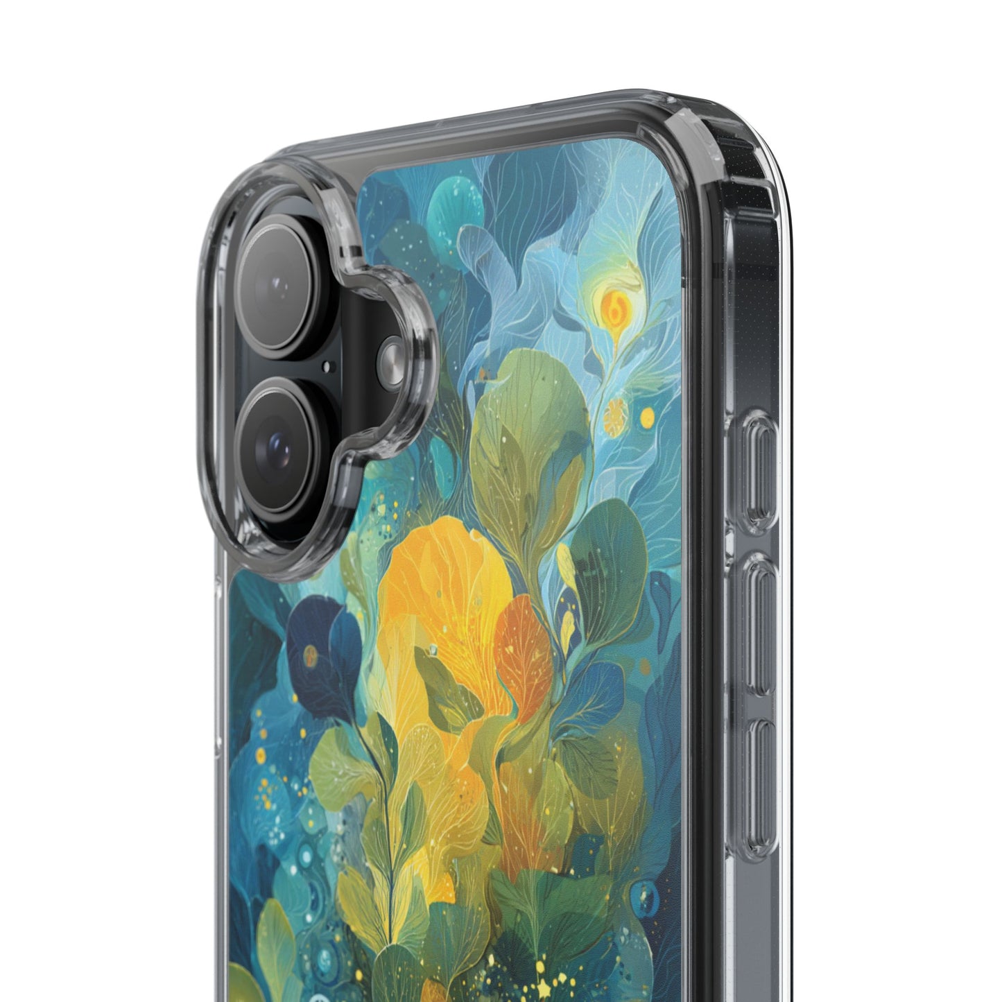 Artistic Reader Clear Phone Case - Design for Creative Souls