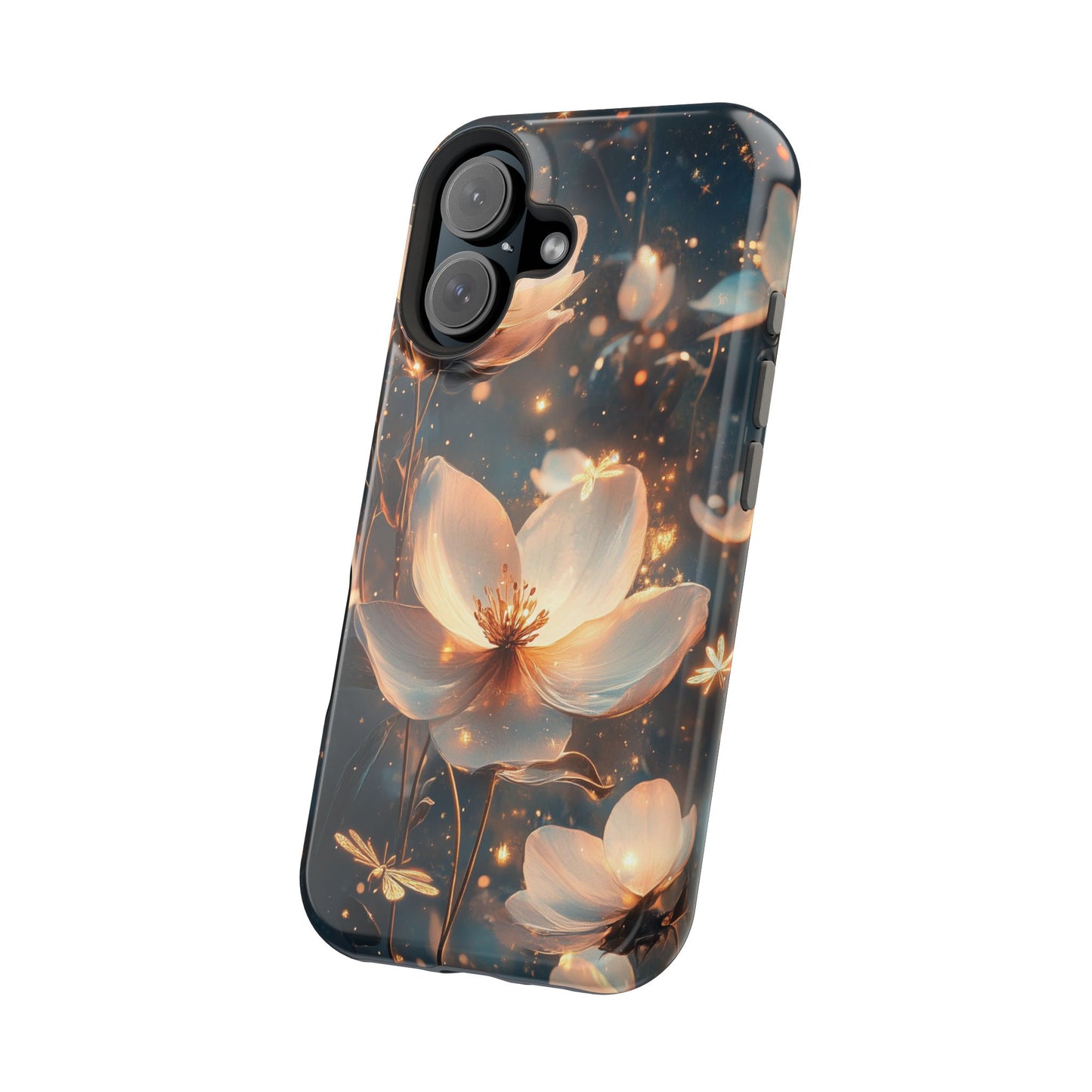 Botanical Floral Design Magnetic Tough iPhone Case