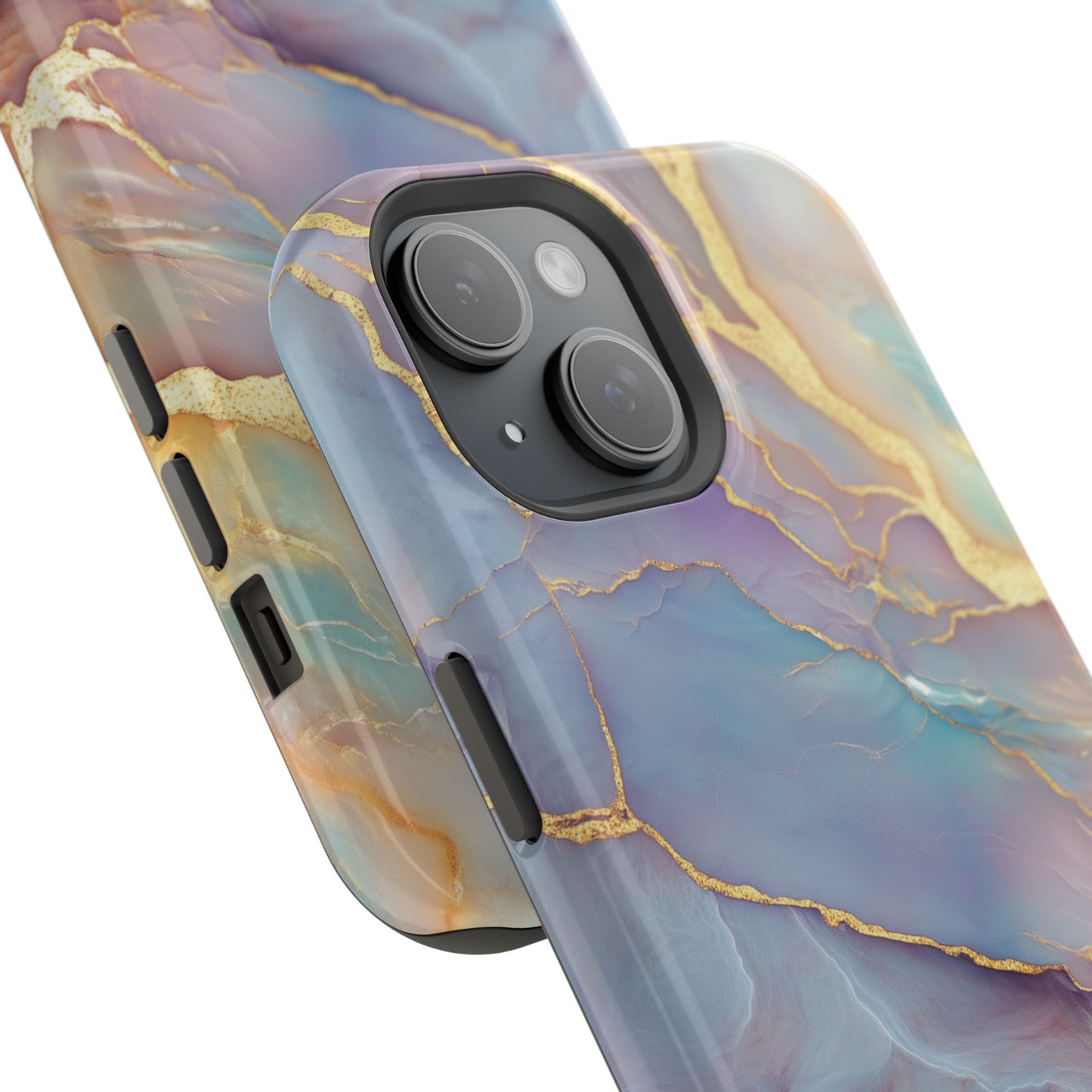 Golden Ocean Marble iPhone Case