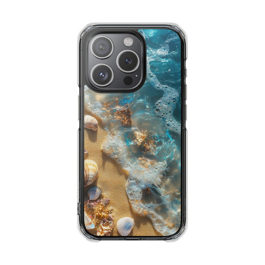 Iridescent Beach Waves Magnetic iPhone Case