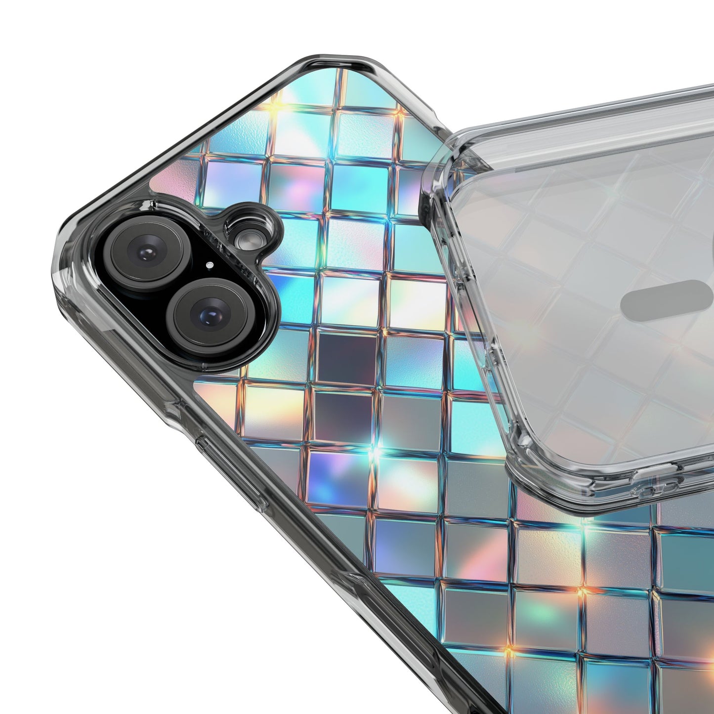 Holographic Diamond iPhone Case