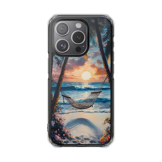 Tropical Hammock Escape iPhone Case