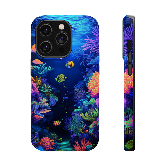 Vibrant Undersea Magnetic Tough iPhone Case
