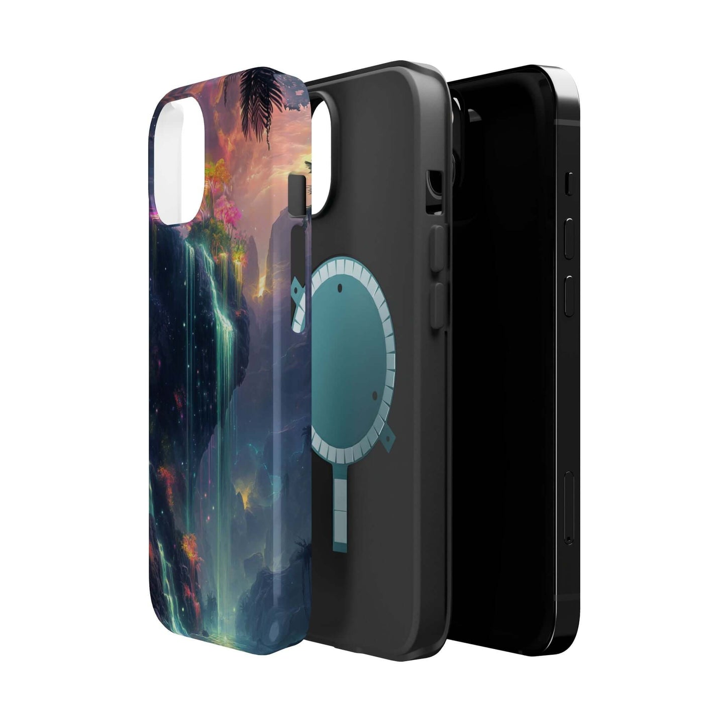 Glowing Island Dreamscape Magnetic Tough iPhone Case