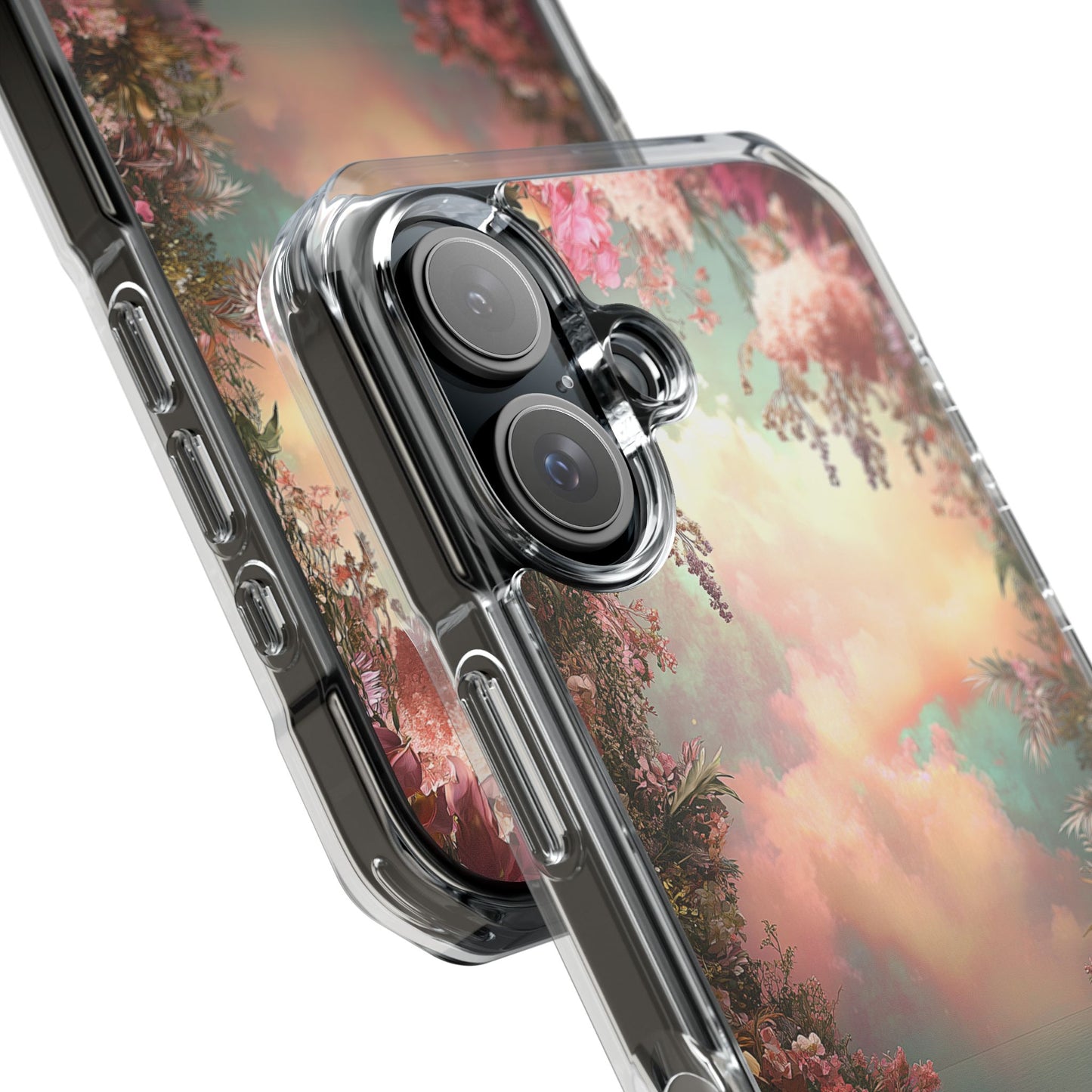Enchanted Tropics Magnetic Clear iPhone Case