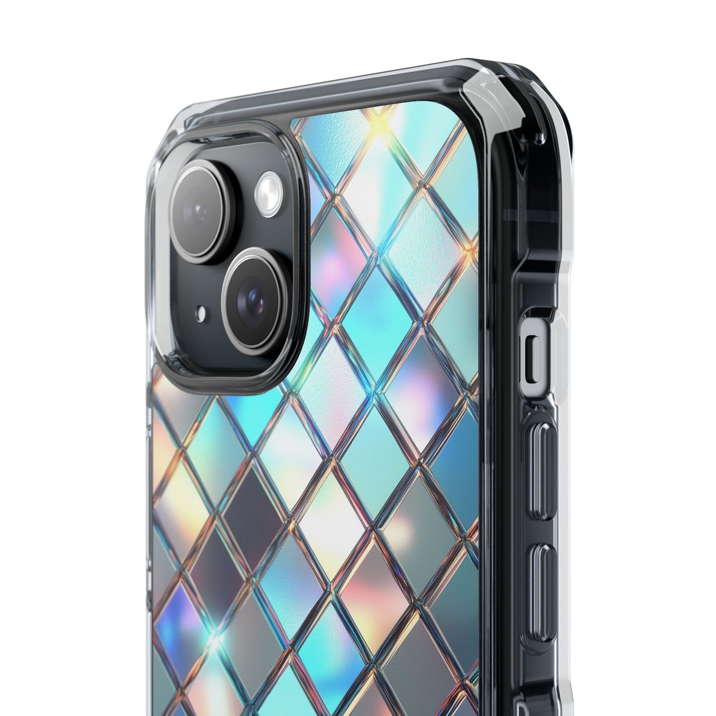 Holographic Diamond iPhone Case