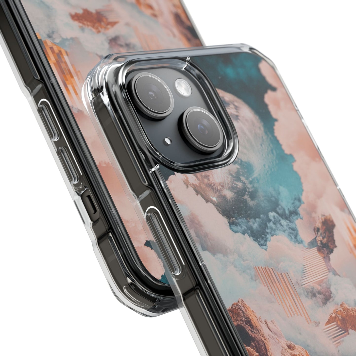 Skyward Dreams Magnetic Clear Impact iPhone Case