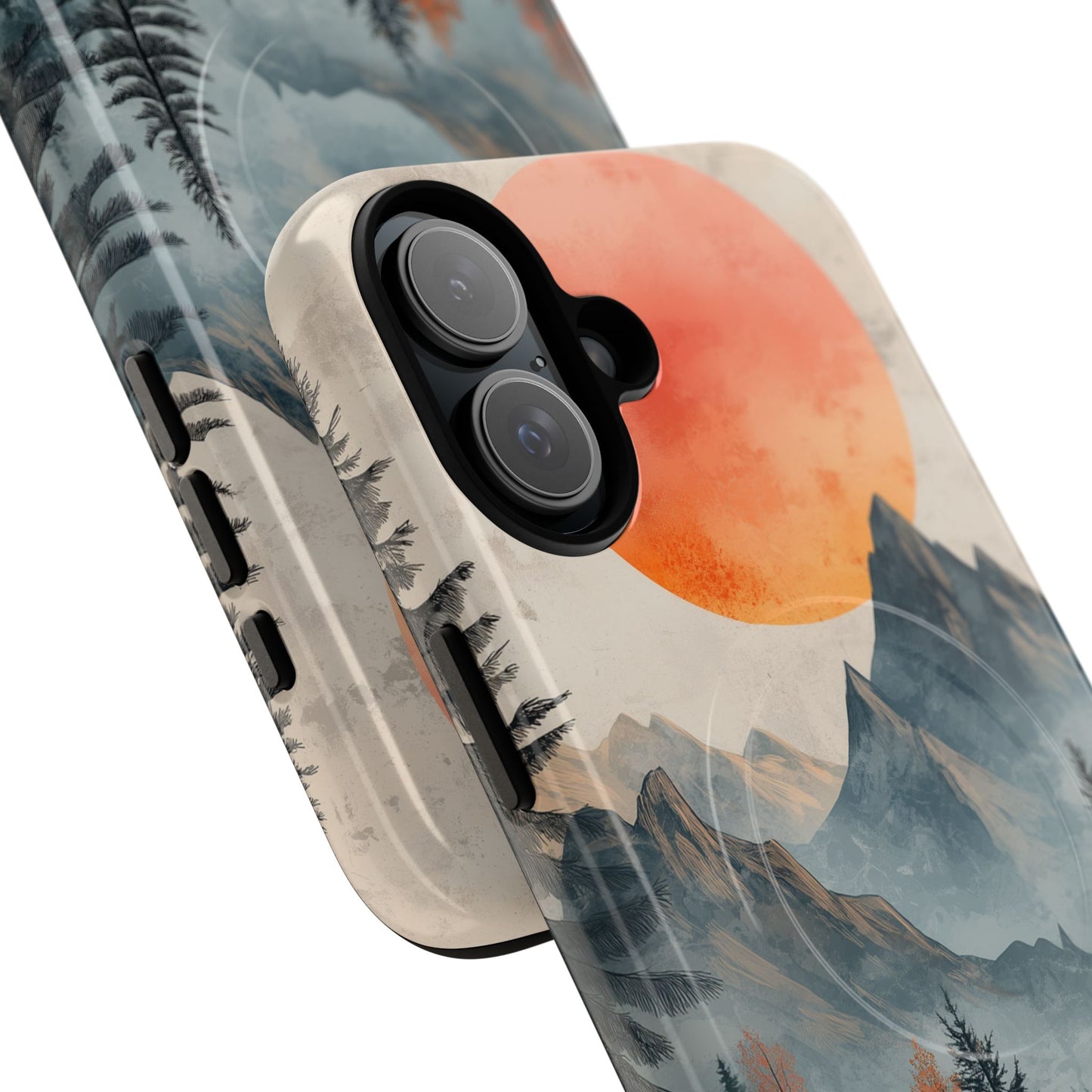 Scenic Tough Magnetic iPhone Case - Nature Inspired Design for Adventurers