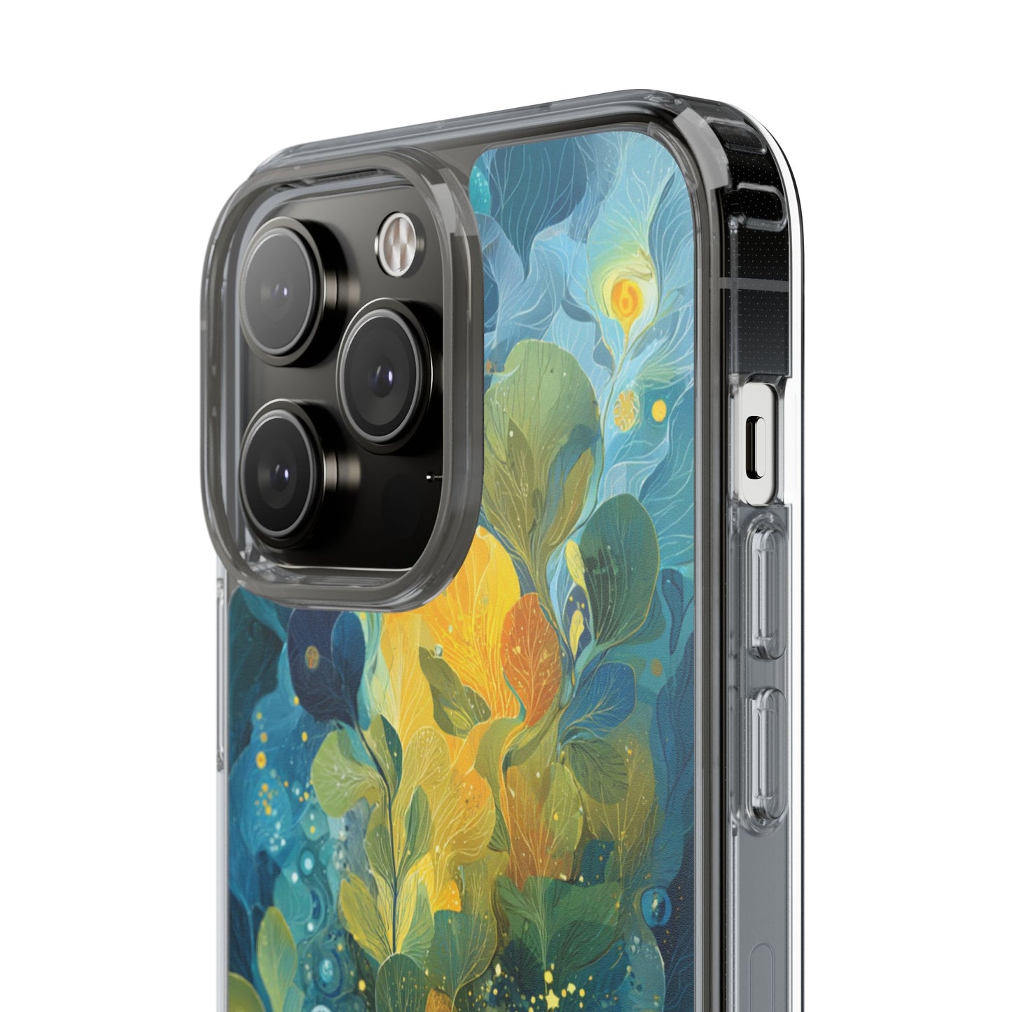 Artistic Reader Clear Phone Case - Design for Creative Souls