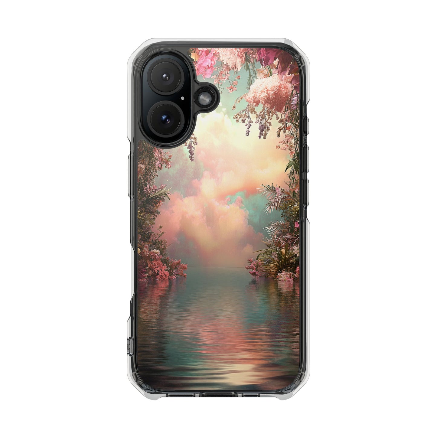 Enchanted Tropics Magnetic Clear iPhone Case